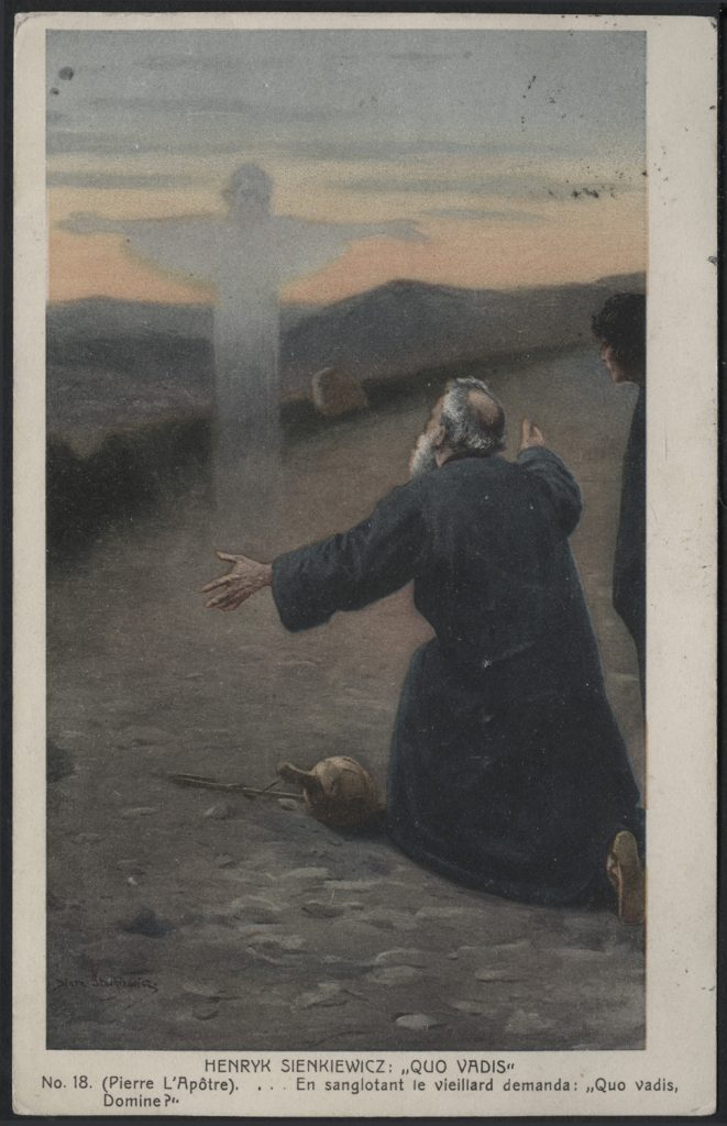 Reprodukcja malarstwa, scena z "Quo vadis"