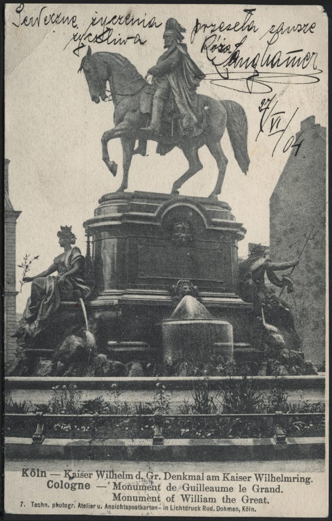 Kolonia, pomnik konny Wilhelma Wielkiego
