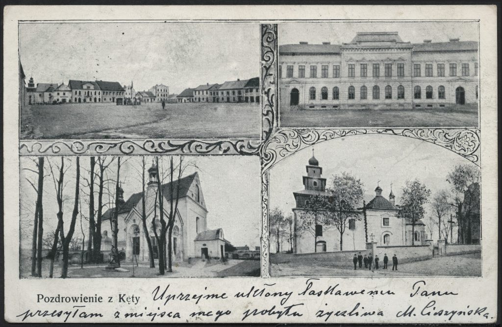 Kęty, cztery widoki