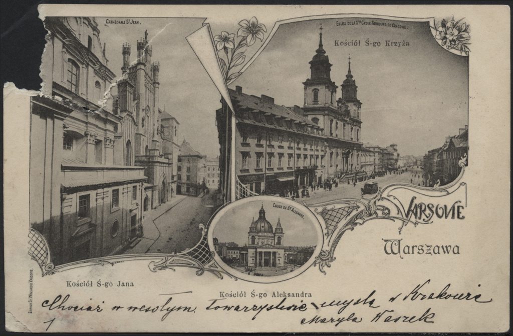 Trzy widoki Warszawy