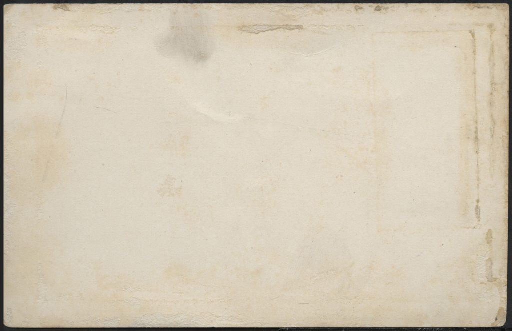 Zielony nadruk pocztówkowy