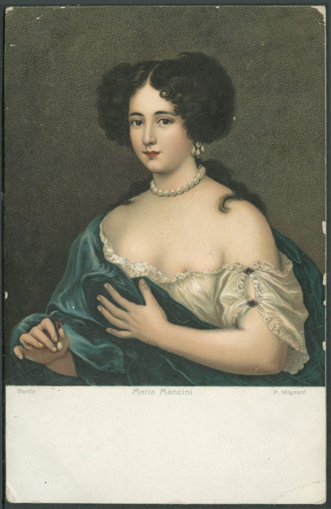 Reprodukcja malarstwa, "Maria Mancini", Pierre Mignard