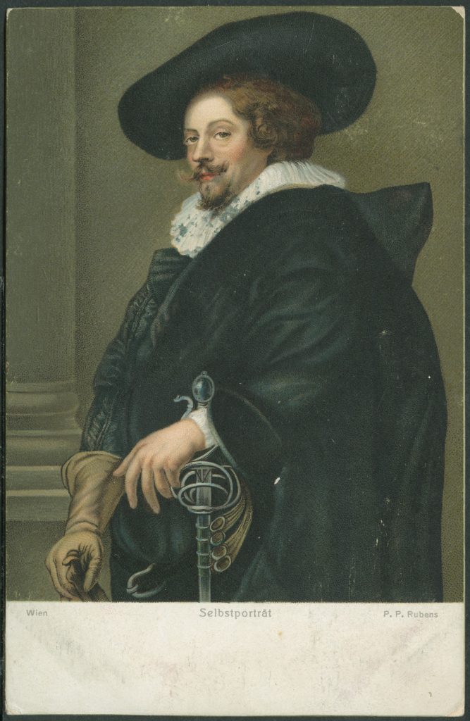 Reprodukcja malarstwa, Peter Paul Rubens, "Autoportret"