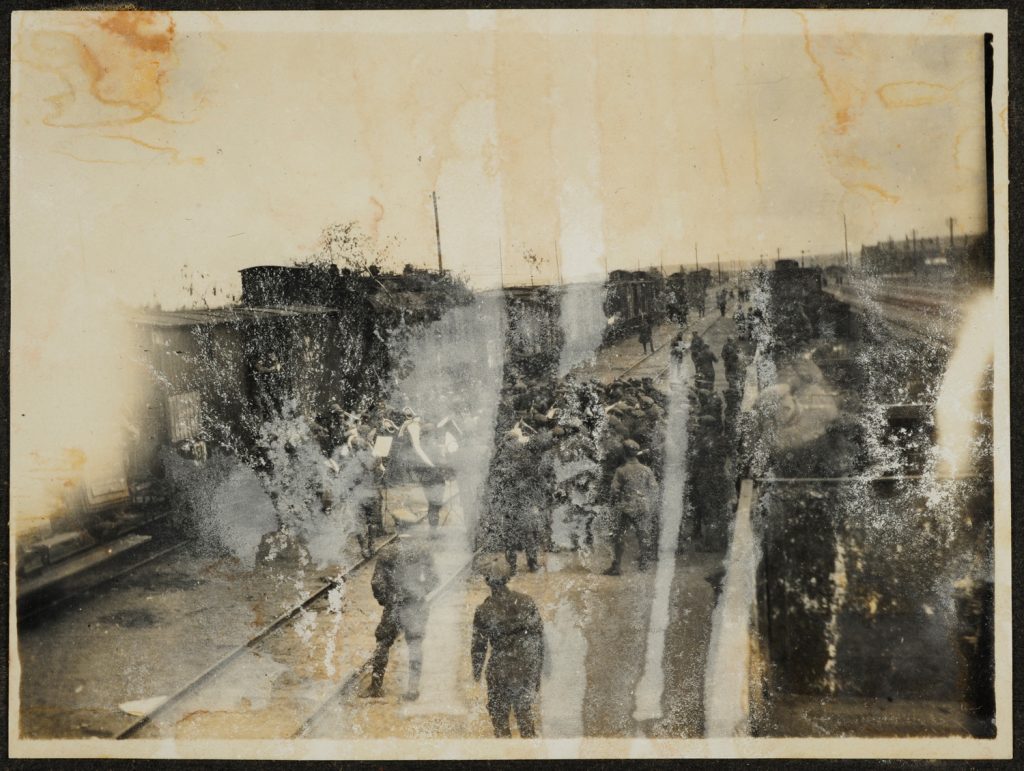 Pożegnanie oddziałów Wojska Polskiego