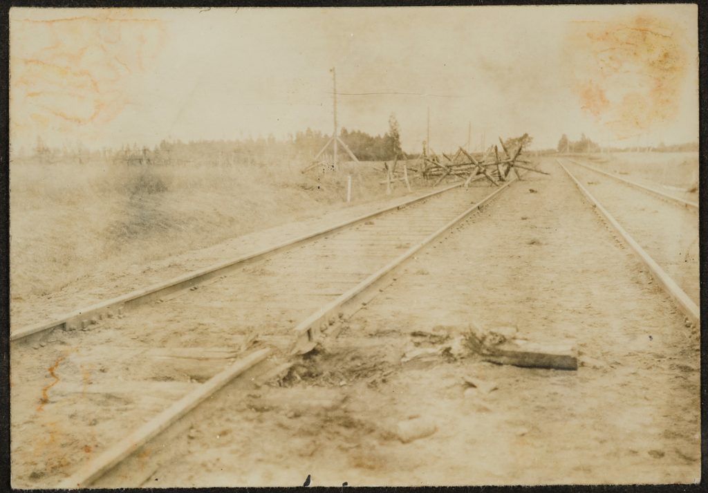 Zasieki na torach kolejowych