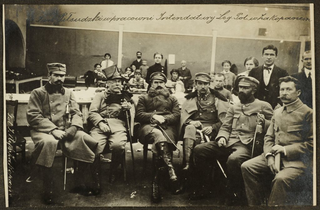 Józef Piłsudski w Zakopanem, portret zbiorowy