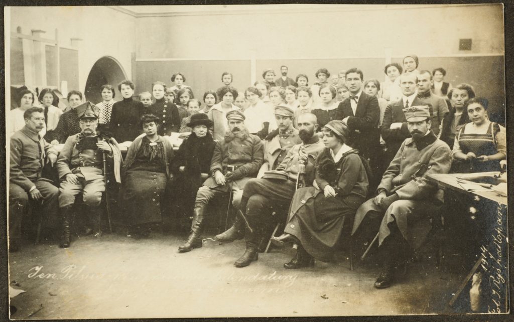 Józef Piłsudski w Zakopanem, w intendenturze Legionów