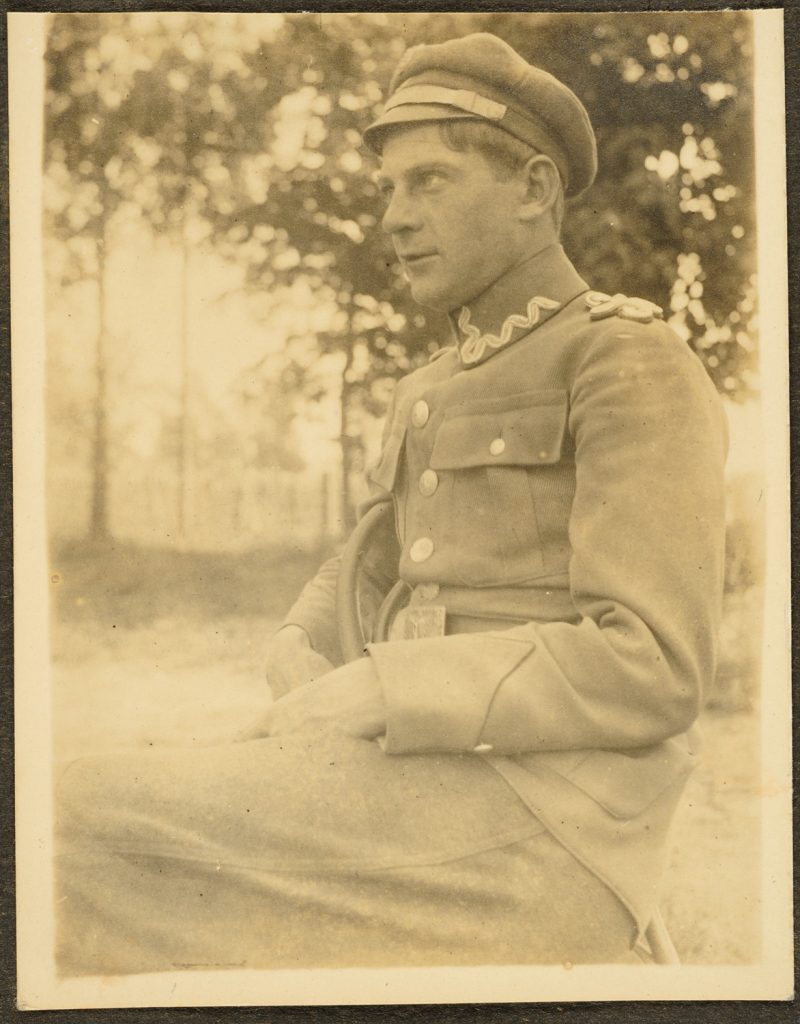 Oficer legionów Polskich (?), portret