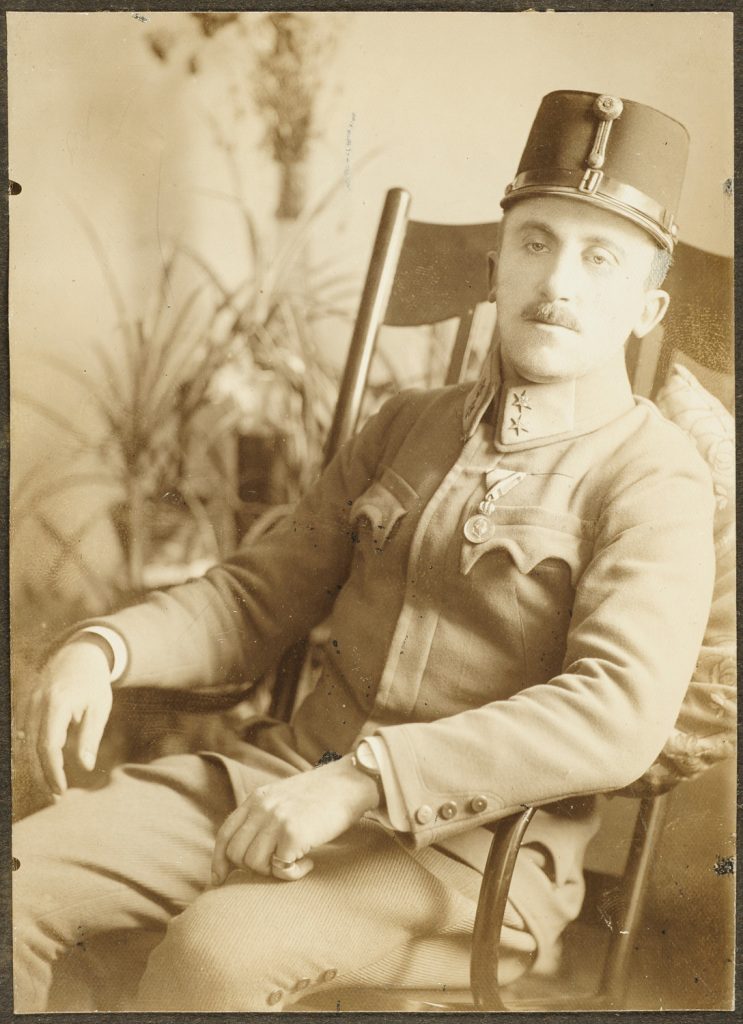 Porucznik austriacki, portret