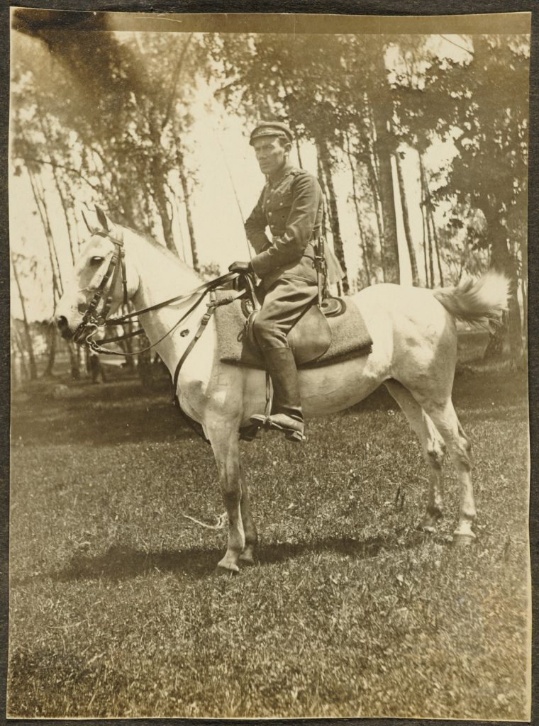 Oficer Wojska polskiego. portret