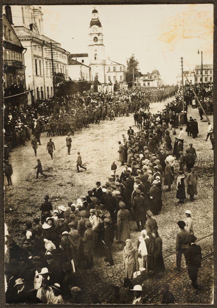 Parada wojskowa w Mińsku