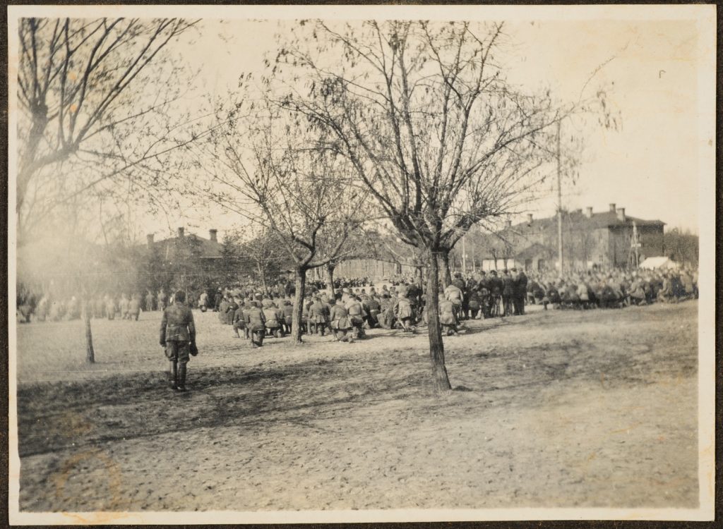 Żołnierze Wojska Polskiego na mszy św.