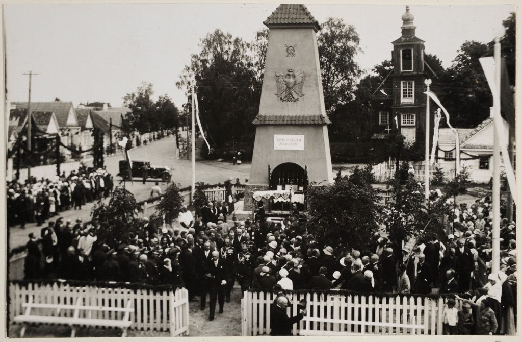 Prezydent Ignacy Mościcki na uroczystości w Ilii