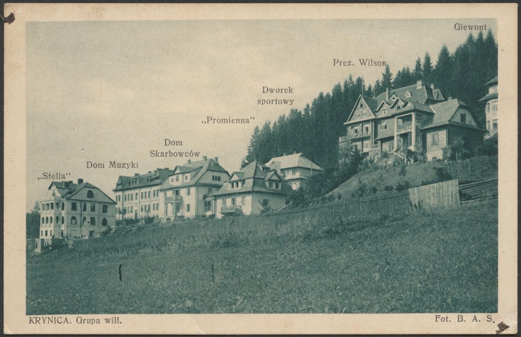 Krynica, wille uzdrowiskowe