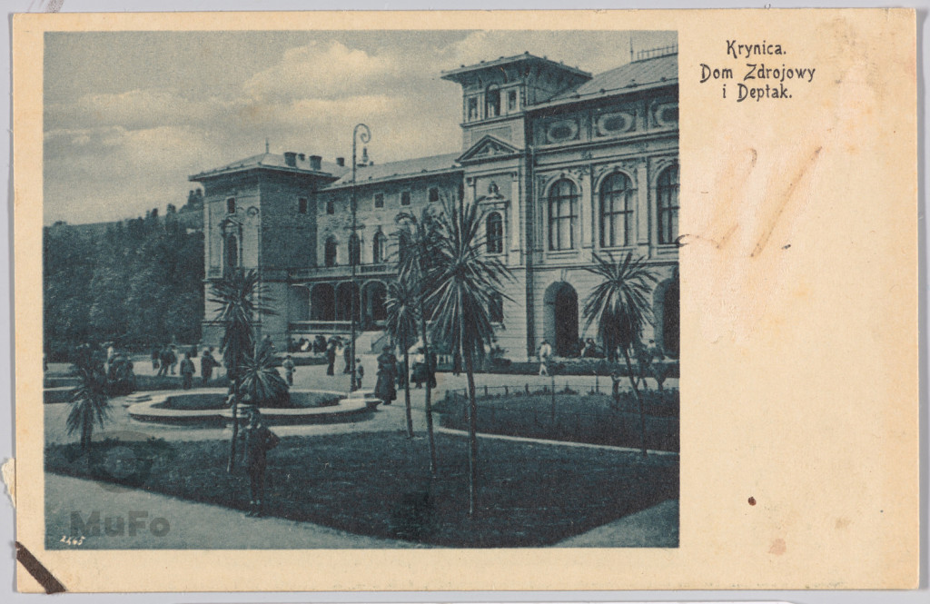 Krynica, Dom Zdrojowy i Deptak