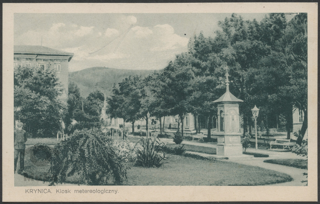 Krynica, Kiosk meteorologiczny.