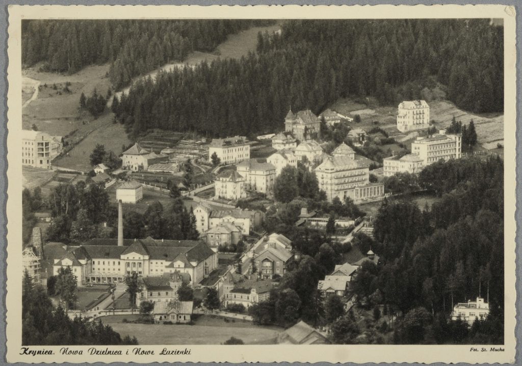 Krynica, Nowa Dzielnica i Nowe Łazienki;