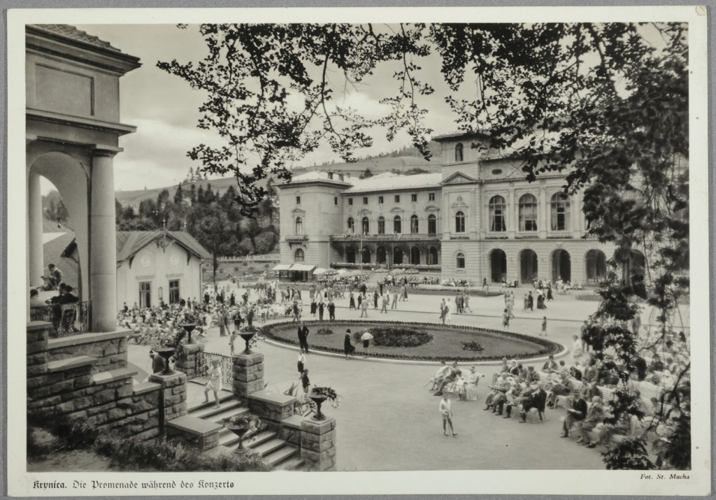 widok, Krynica, Dom Zdrojowy, koncert