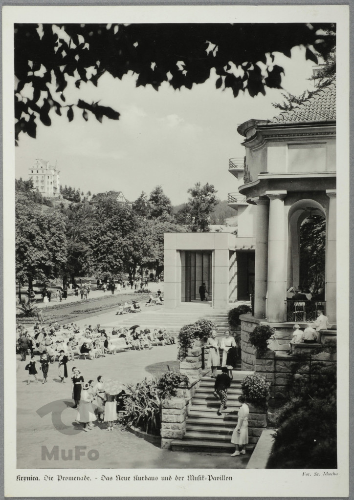 Krynica, budynek N. Dom Zdr., koncert
