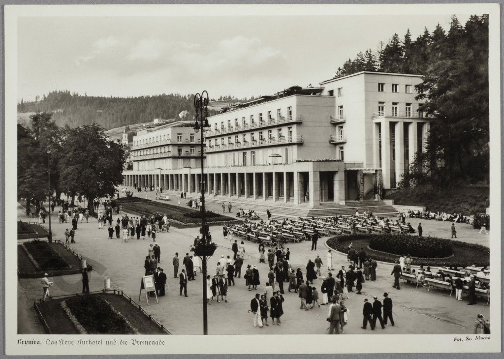 Krynica, budynek N. Dom Zdr., koncert