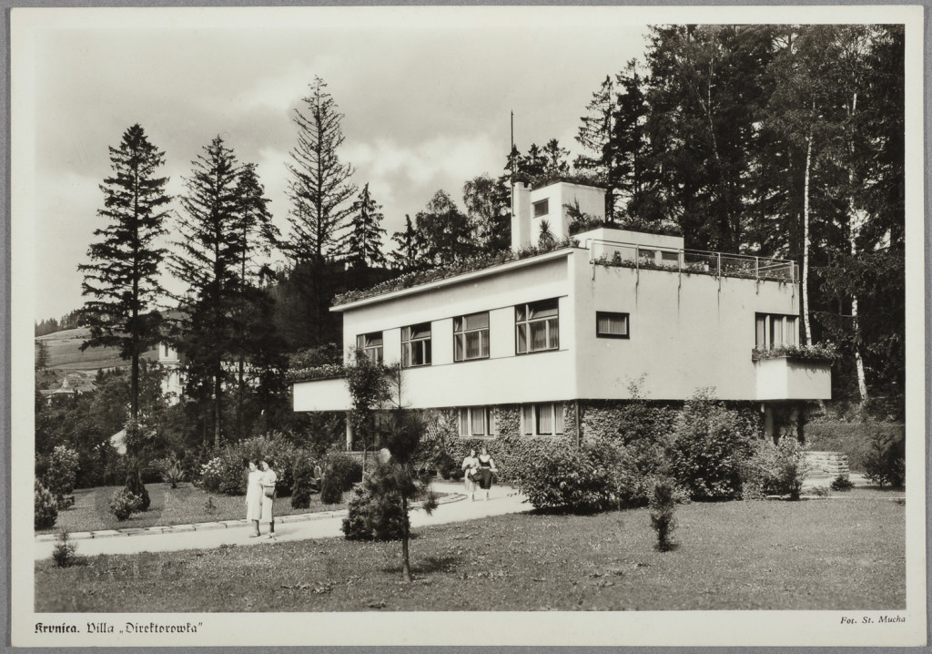 widok, willa "Direktorowka" Krynica