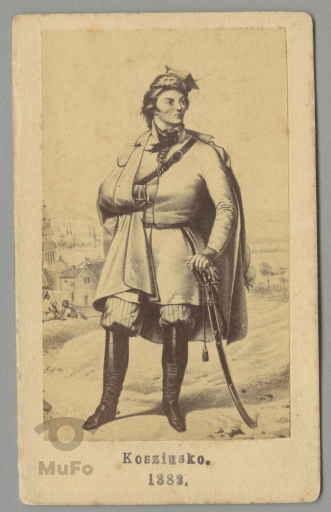 Tadeusz Kościuszko, portr., reprodukcja fot. grafiki (litogr.)