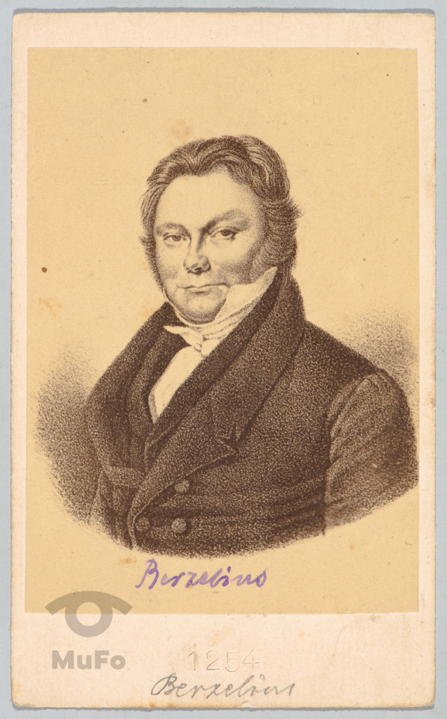 Berzelius, portr., reprodukcja fot. grafiki