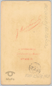 Helena Modrzejewska, portr. w owalu