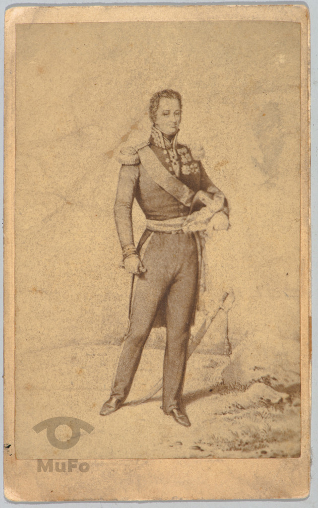 gen. H. Dąbrowski, portr., reprodukcja fot. grafiki