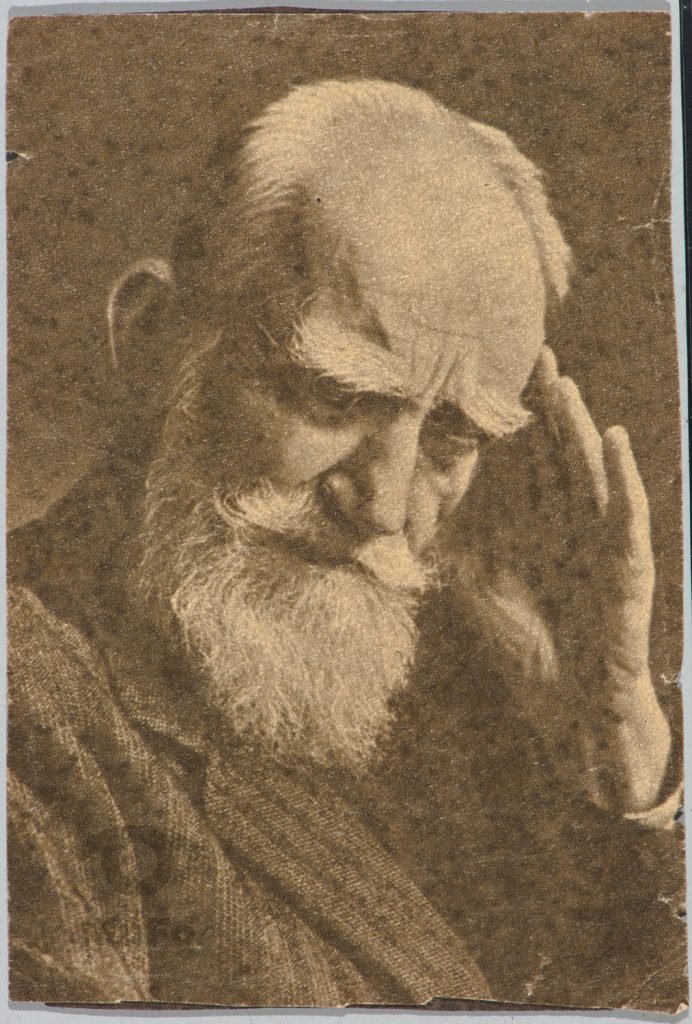 G.B. Shaw; portret