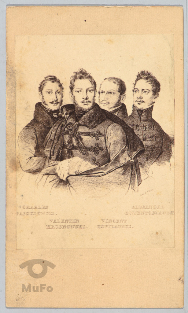 4. powstańców, portr., reprodukcja fot. grafiki (litogr.)