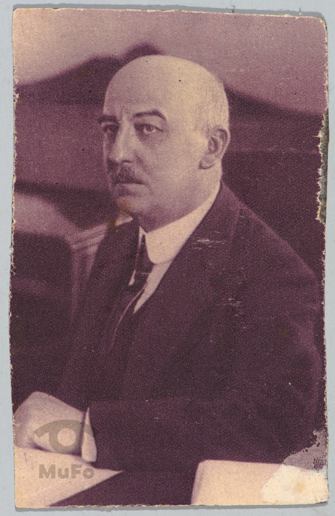 Gabriel Narutowicz, portret, reprodukcja z fot. wycinek z prasy