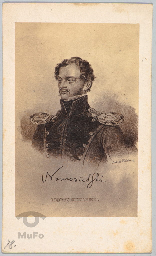 Feliks Nowosielski, portr., reprodukcja fot. grafiki - litogr.