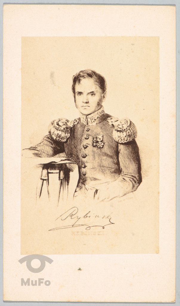 Maciej Rybiński, portr., reprodukcja fot. grafiki, litogr.