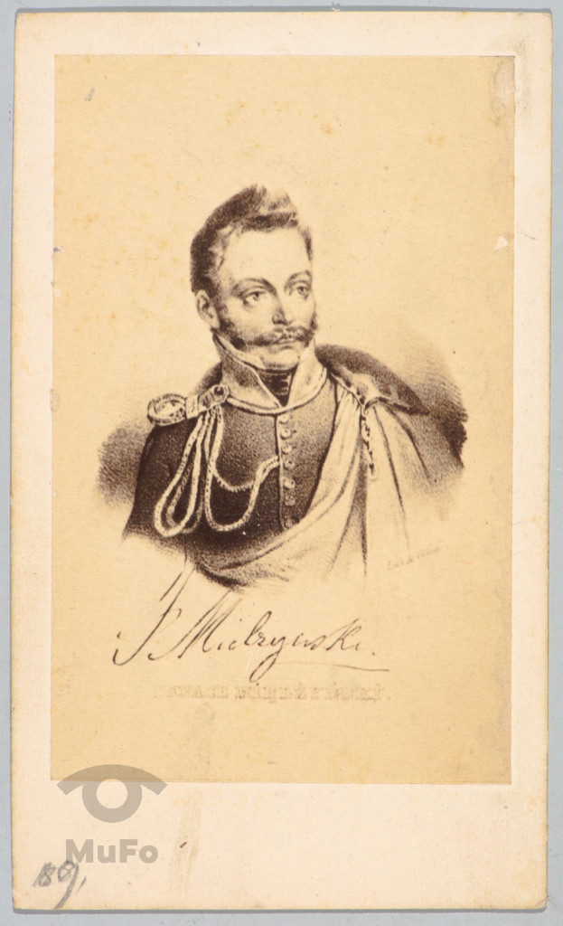 Ignacy Mielżyński, portr., reprodukcja fot. grafiki, litogr.