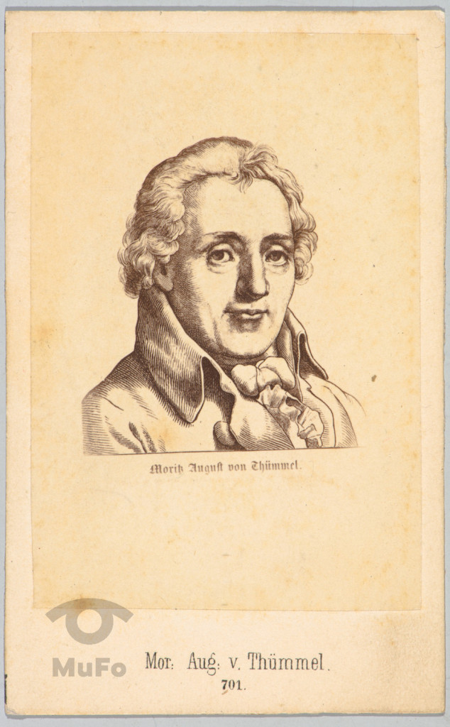 von Thuemmel, portr., reprodukcja fot. grafiki