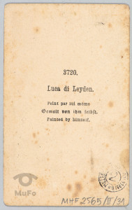 Lucas van Leyden, autoportr., reprodukcja fot. grafiki
