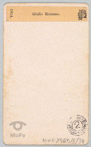 Giulio Romano, portr., reprodukcja fot. grafiki