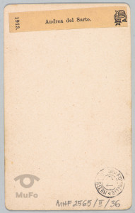 Andrea del Sarto, portr., reprodukcja fot. grafiki