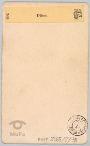 Albrecht Durer, portr., reprodukcja fot.autoportretu mal. wg  grafiki