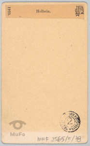 Hans Holbein, portr., reprodukcja fot. mal. wg grafiki