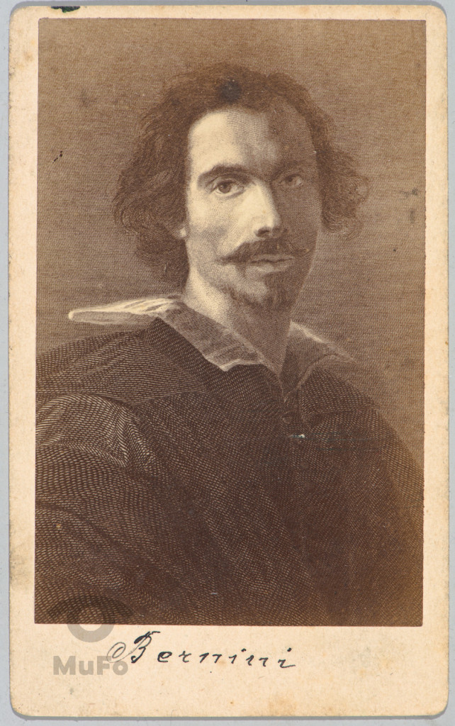 Lorenzo Bernini, portr., reprodukcja fot. mal. wg grafiki