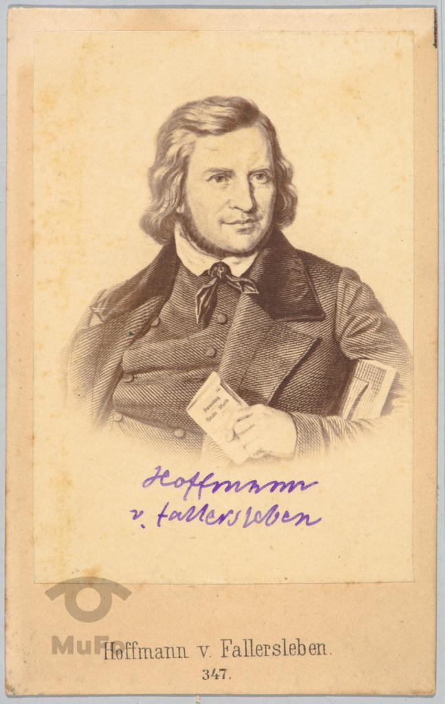 poeta niem. Hoffmann, portr., reprodukcja fot. grafiki