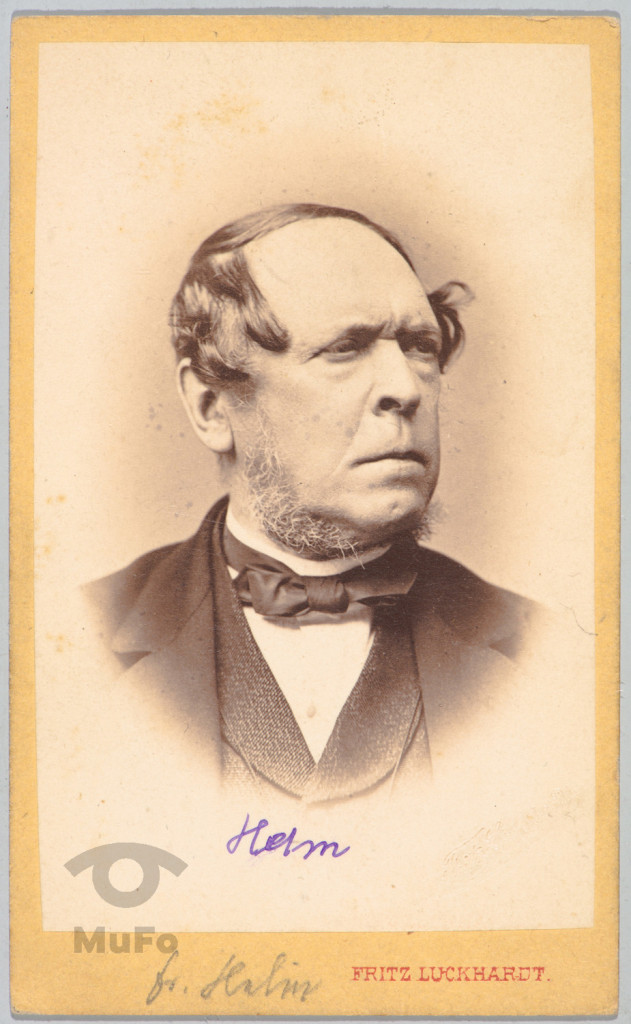 portret, pisarz F. Halm