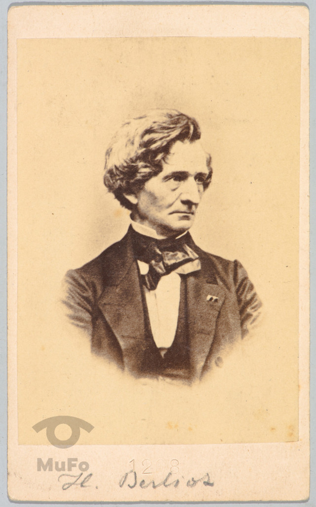 Hektor Berlioz, portr., reprodukcja fot. grafiki