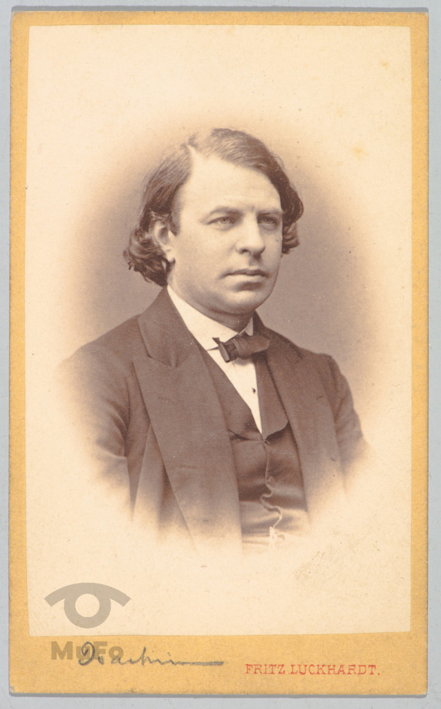 skrzypek Joseph Joachim, portr. atelierowy