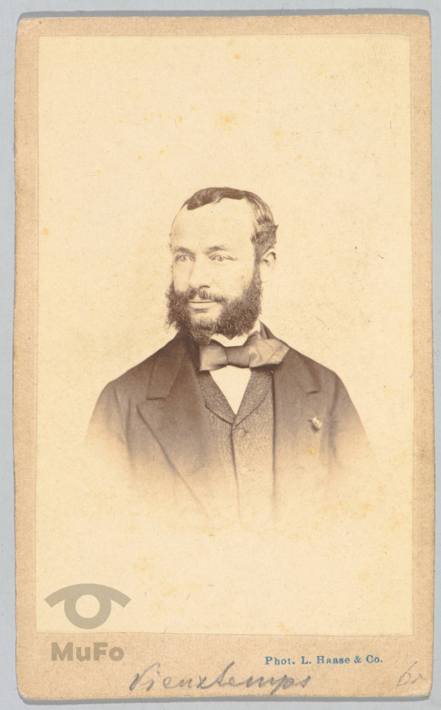 Henri Vieuxtemps, skrzypek, portr. atelier.