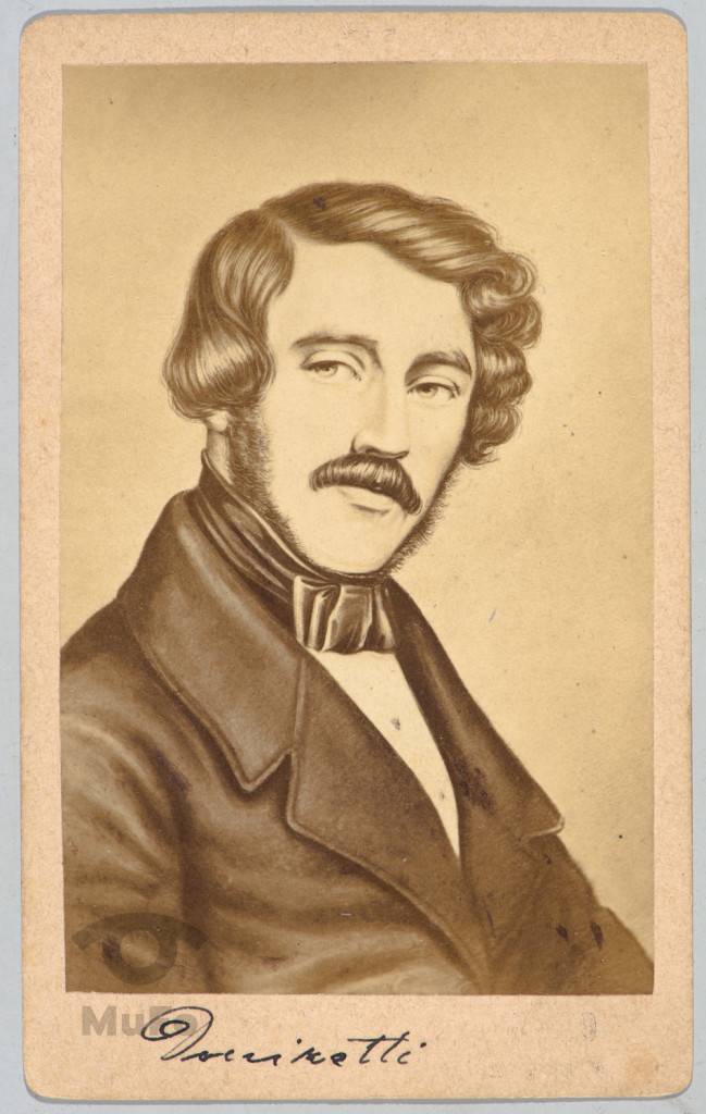 Gaetano Donizetti, portr., reprodukcja fot. grafiki