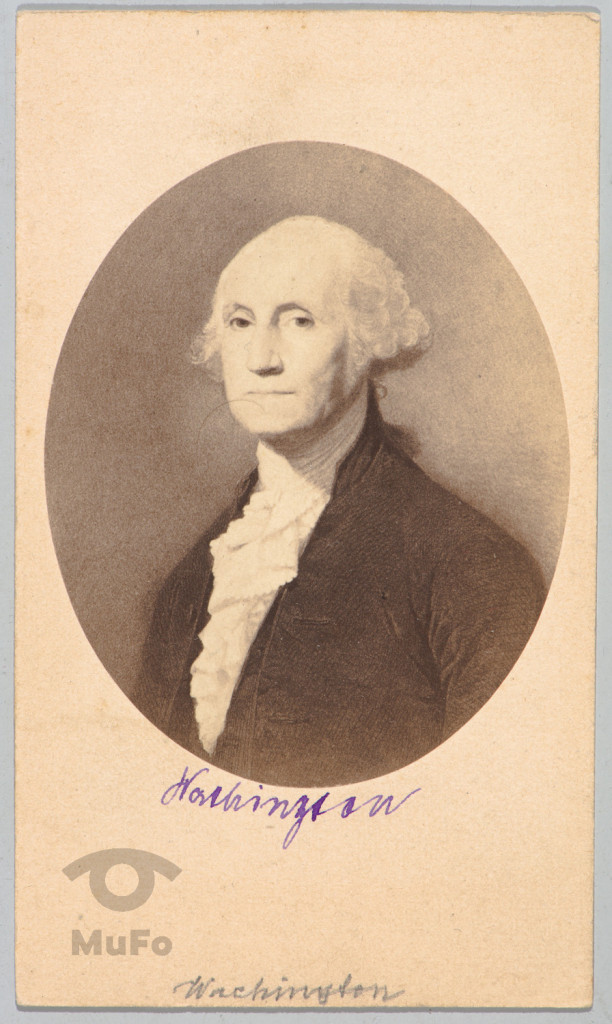 Jerzy Waszyngton, portr., reprodukcja fot. mal. (Autor.:Gilbert Stuart) prawdop.  wg grafiki