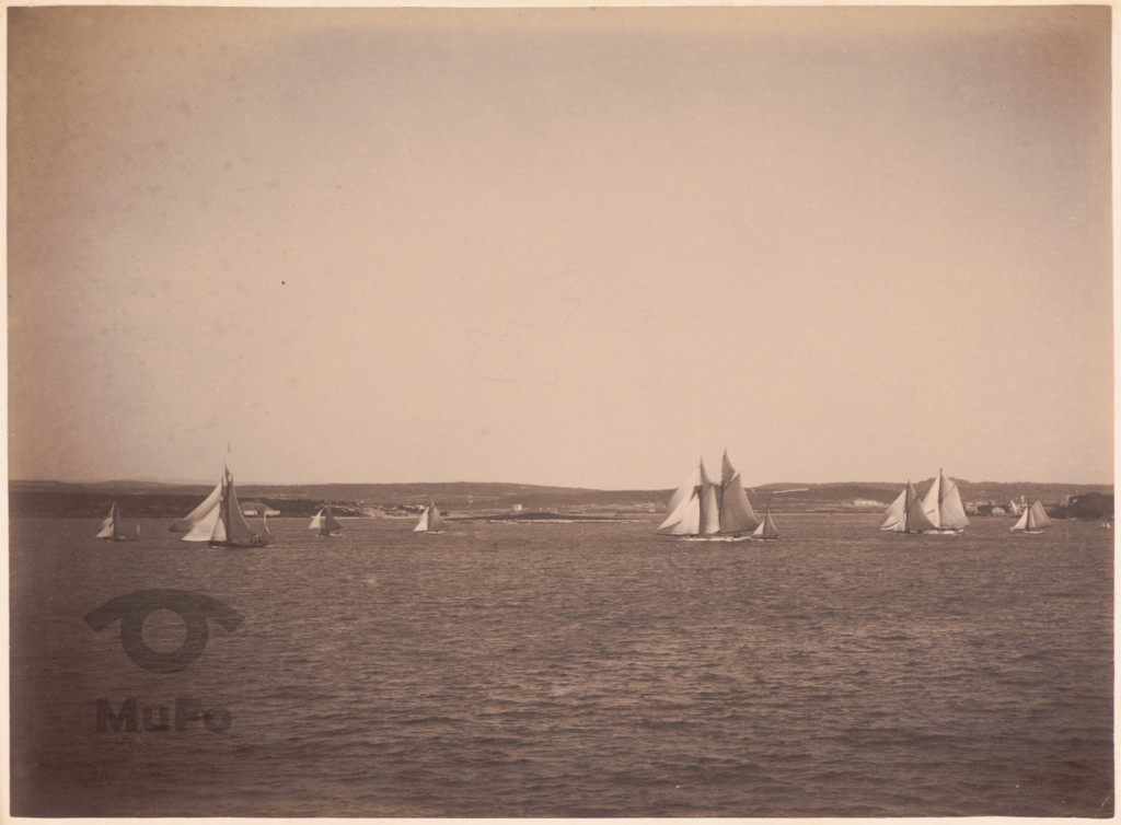 III Regaty na Morzu Adriatyckim,
w tle wyspy archipelagu
chorwackiego